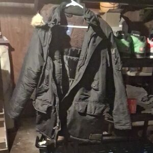 Rocawear Black Military Field Jacket